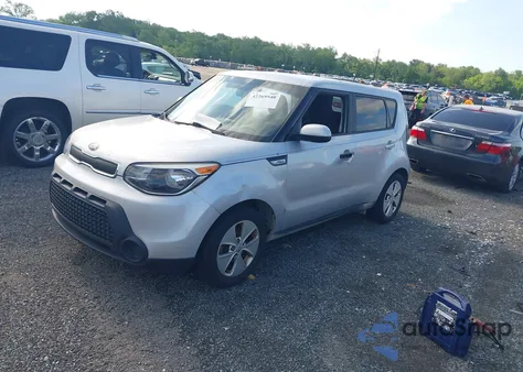 2016 Kia Soul из США, поврежденный, VIN KNDJN2A26G7857734